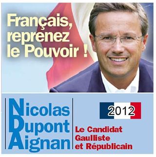 Dupont-aignan 2012